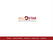 Tablet Screenshot of allstarsupply.net